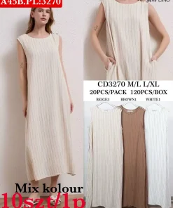 Sukienki Damskie, Size xl-3xl, paczka 24szt, mix kolor (Sao chép) (Sao chép)