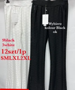 Spodnie Damskie,Size m/l-xl/2xl, paczka 12szt, mix kolor