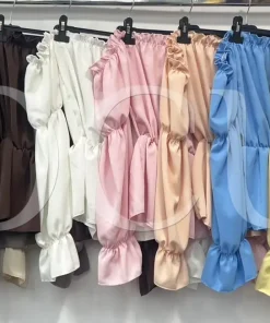 Bluzki DAMSKA WŁOSKA, Size uni ,paczka 6szt mix kolor (Sao chép)
