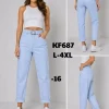 Jeansy damskie, Size l-4xl,paczka 10zt, 1kolor (Sao chép)