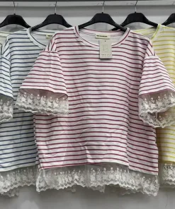 Bluzki DAMSKA WŁOSKA, Size uni ,paczka 6szt mix kolor (Sao chép)
