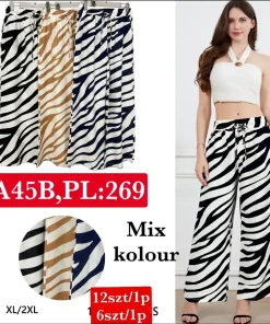 Spodnie Damskie,Size m/l-xl/2xl, paczka 12szt, mix kolor