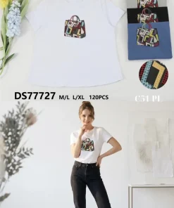 Bluzki Damskie, Size s/m-l/xl, paczka 4szt, mix kolor (Sao chép)