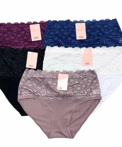 Majtki Damskie, Size xl-3xl, paczka 24szt, mix kolor