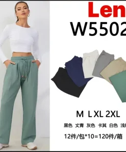Spodnie Damskie,Size m-2xl, paczka 12szt, mix kolor