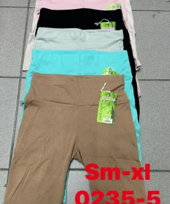 Legginsy Damskie, size s/m-xl, paczka 12szt, mix kolor