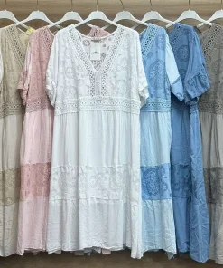 Sukienki damskie,size uni duze rozmiary ,paczka 6szt, mix kolor