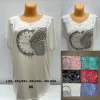 Bluzki DAMSKA , Size l/xl-4/5xl,paczka 12szt mix kolor (Sao chép)