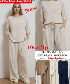 Komplety Damskie,Size s/m-m/l, paczka 10szt, mix kolor