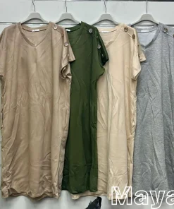 Sukienki damskie wloskie, Size uni,paczka 6szt ,mix kolor