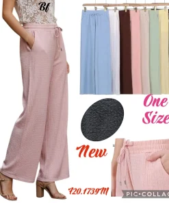Spodnie Damskie,One Size, paczka 12szt, mix kolor