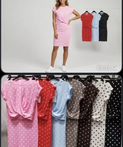 Sukienki DAMSKA WŁOSKA, Size uni ,paczka 6szt mix kolor (Sao chép)