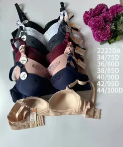Biustonosz D Damskie,Size 34/75-44/100, paczka 6szt, 1 kolor