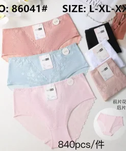 Majtki Damskie, size l-2xl, paczka 24szt, mix kolor