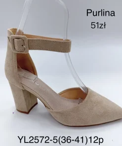Buty Sandaly na Obcasie DAMSKIE (36- 41, 12par)