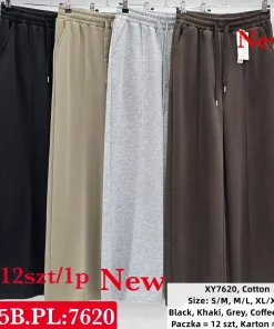 Spodnie Damskie,Size s/m-xl/2xl, paczka 12szt, mix kolor