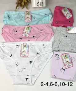 Majtki DZIECIĘCA, Size 4/6-12/14 lat, paczka 24szt, mix kolor (Sao chép)
