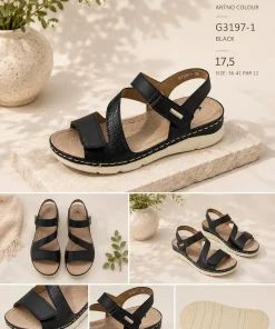 Sandaly DAMSKIE (36-41, 12par)