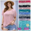 Bluzki damskie , Size l/xl-2/3xl,paczka 12szt, mix kolor (Sao chép)