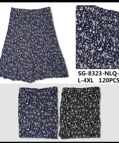 Spódnica damskie,size l-4xl,paczka 12szt,mix kolor