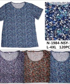 Bluzki DAMSKA , Size l-4xl,paczka 12szt mix kolor (Sao chép)