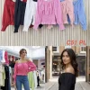 Bluzki Damskie, Size uni, paczka 6szt, mix kolor (Sao chép)