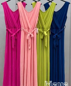Sukienki damskie wloskie, Size uni,paczka 6szt ,mix kolor