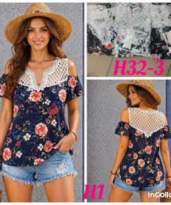 Bluzki Damskie, Size 2/3xl-4/5xl, paczka 12szt, mix kolor (Sao chép)