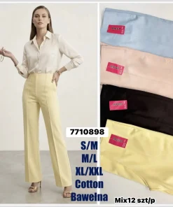 Spodnie Damskie, Size s/m-xl/2xl, paczka 12szt, mix kolor