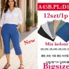 Spodnie Damskie, Size 4xl/5xl-7xl/8xl, paczka 12szt, mix kolor (Sao chép)