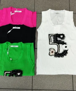 Bluzki Damskie, size uni , paczka 12szt, mix kolor (Sao chép)