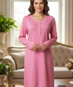 Koszule nocne DAMSKI ,size m-3xl,paczka 10szt,mix kolor