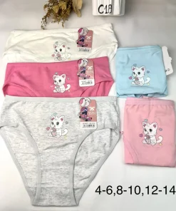 Majtki DZIECIĘCA,Size 4/6-12/14lat, paczka 24szt, mix kolor