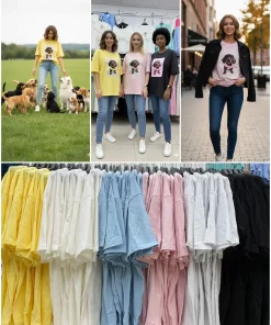 Bluzki DAMSKA WŁOSKA, Size uni ,paczka 6szt mix kolor (Sao chép)