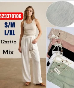 Legginsy Damskie, Size m/l-xl/2xl, paczka 12szt, 1 kolor (Sao chép)