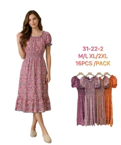 Sukienki Damskie, Size xl/2xl-3/4xl, paczka 16szt, mix kolor (Sao chép)