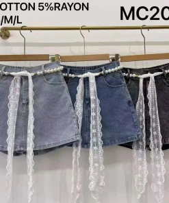 Spódnica krótka Damskie, size s-l, paczka 12szt, mix kolor