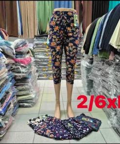 Spodnie Damskie,Size 2xl-6xl, paczka 12szt, mix kolor