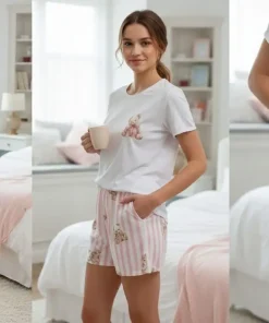Piżamy Damskie, size s/m-3xl, paczka 5szt, 1 kolor