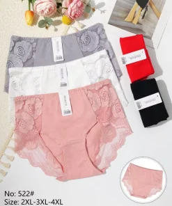 Majtki Damskie, size 2xl-4xl, paczka 24szt, mix kolor