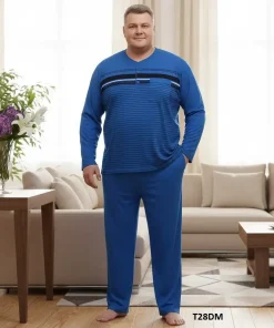Piżamy MĘSKA ,size 4-8xl,paczka 10szt,mix kolor