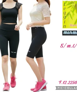 Leginsy Damskie,Size s/m-l/xl, paczka 12szt, 1 kolor