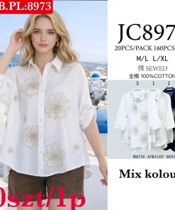 Koszule Damskie, Size s/m-l/xl, paczka 10szt, mix kolor (Sao chép)