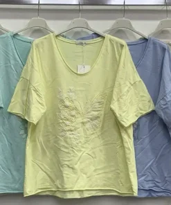 Bluzki DAMSKA WŁOSKA, Size uni ,paczka 6szt mix kolor (Sao chép)