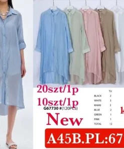 Sukienki Damskie, Size m-l, paczka 10szt, mix kolor (Sao chép)