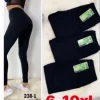 Legginsy Damskie, Size 2xl-6xl, paczka 12szt, mix kolor (Sao chép)
