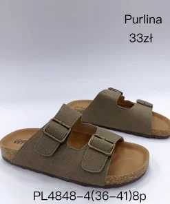 Klapki DAMSKIE (36- 41, 8par)