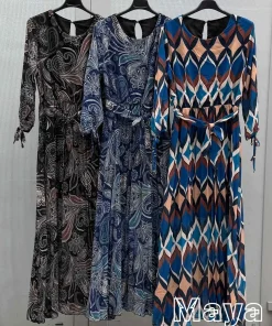 Sukienki damskie wloskie, Size uni,paczka 6szt ,mix kolor