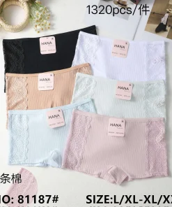 Majtki Damskie,Size l/xl-xl/2xl, paczka 24szt, mix kolor