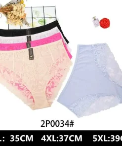Majtki Damskie, Size 4xl-6xl, paczka 24szt, mix kolor (Sao chép)